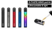 G Taste Mimo Air Pod System Auto Draw Version Of Mimo Food Grade Material 8 Color Options Youtube