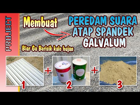 Video: Lengkungan kalis bunyi buat sendiri