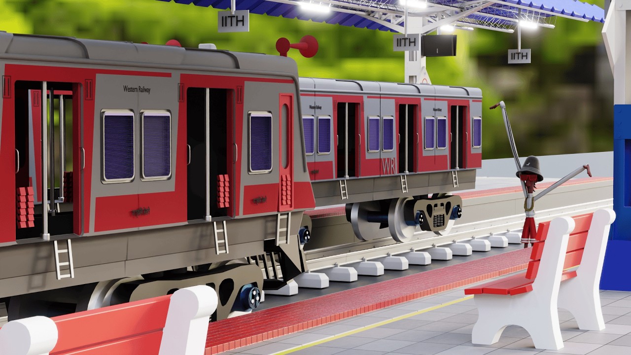 Realistic 3D Train Animation | Cinematic CGI Railway Render - YouTube