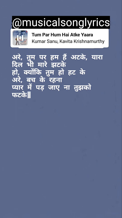 Tum Par Hum Hai Atke Yaara Status #salmankhan#viralsong #trending#shorts#lyrics #music#youtubeshorts