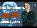 Простая техника запоминания 10 - 50 иностранных слов в день (фонетические ассоциации)