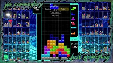 Tetris 99 (Switch) gameplay - no commentary