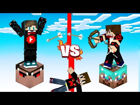 ماين كرافت حـرب بلوكات الحظ ولكن حظ المحترف ضد حظ النوب 