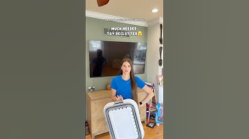 Very overdue😵‍💫#decluttering #toydeclutter #declutter #toyorganization #momlife #mom #cleaning