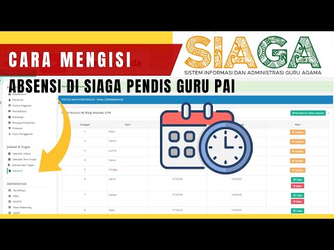 Cara Mengisi Absensi