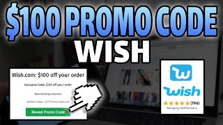 Wish Promo Code 2023 - Save $100 Wish app Discount Code! screenshot 1
