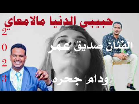 جديد  الفنان صديق عمر حبيبي الدنيا مالامعاي
