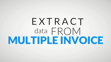 [PDF Extract Skill] How to Exctract Data from Multiple Invoice