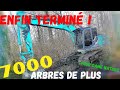 Chantier de plantations enfin la fin kobelco sk 180 lc 11 akaso v50x