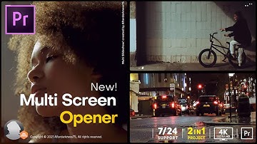 Multi Screen Opener ▶▷ Premiere Pro Trends ◁◀