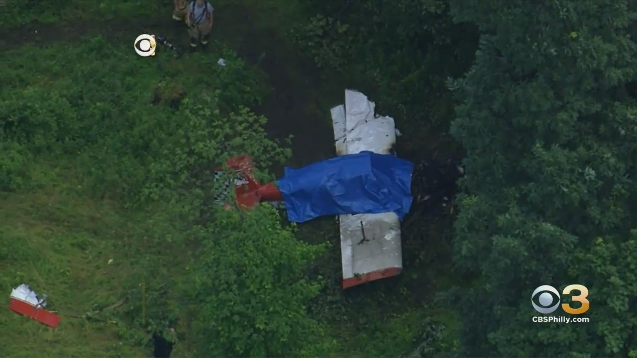 Small Plane Crashes In Doylestown