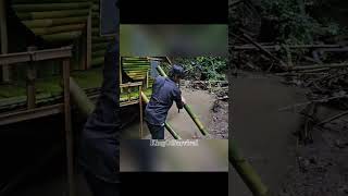 Part 3 Build Bamboo Castle By Small Stream In Deep Forest