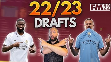This is how to update your FM DRAFTS to the 22/23 season!