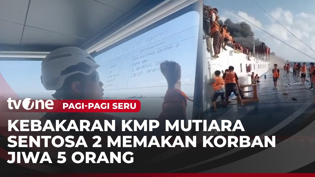 234 Penumpang KM Mutiara Sentosa 2 Berhasil Dievakuasi, 5 Meninggal Dunia