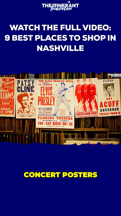 Nashville’s Lower Broadway: Where Live Music & Shopping Collide! | Nashville Shopping