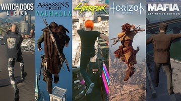 JUMPING FROM HIGH PLACES IN 11 "NEW" OPEN WORLD GAMES - PART 2