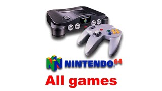 Nintendo 64 all games (todos os jogos)