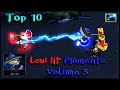 Dota Epic Wodota Moments vol 94 Low HP vol.5 [Top 10]