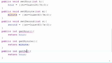 Java Programming Tutorial 40 Set and Get Methods