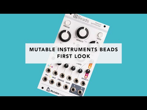 Mutable Instruments Beads - First Look (Tutorial, Demo & Jam)