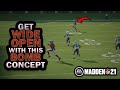 Get WIDE Open with this NEW Bomb Concept in Madden 21!