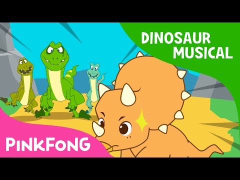 The Cool Horns of Triceratops | Dinosaur Musical | Pinkfong Stories for Children