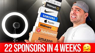 22 Sponsorships in One Month… Worst Problem Ever?