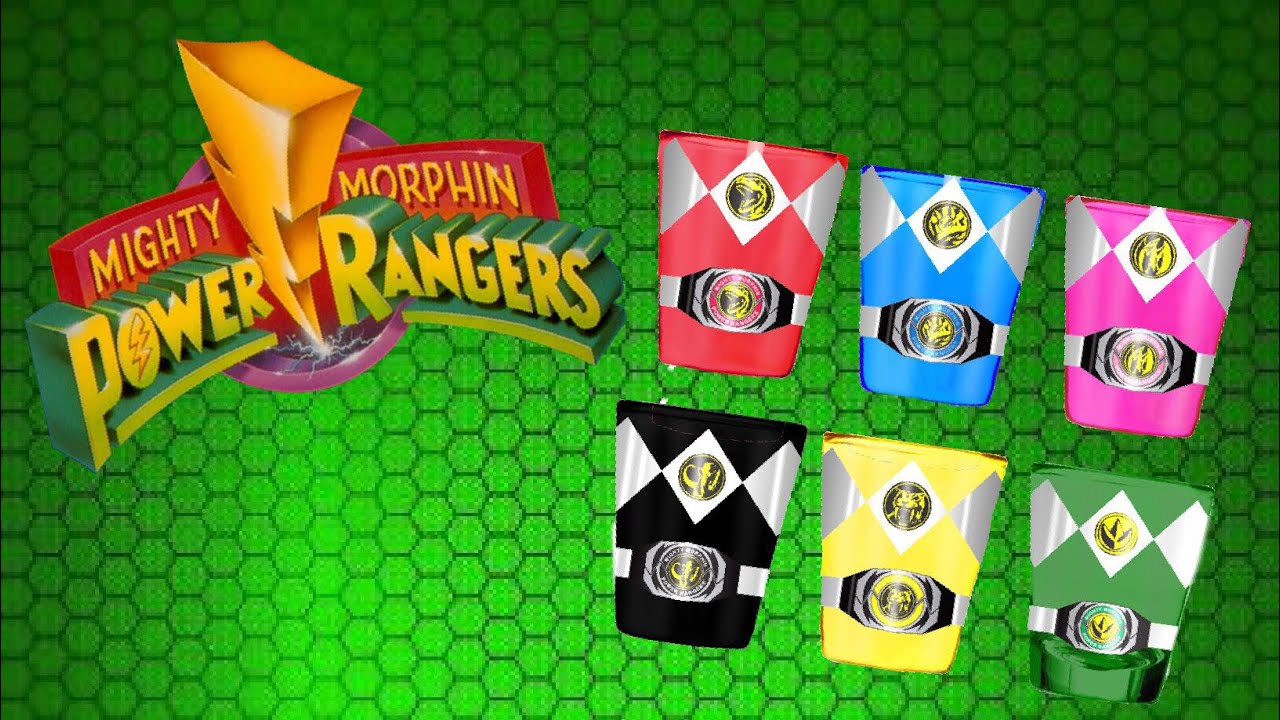 Power Rangers Glassware Set Review - YouTube