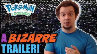 THIS IS...WEIRD! NEW MYSTERY POKÉMON?! Pokémon Legends: Arceus Trailer REACTION!