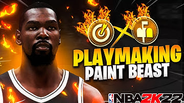 NBA 2K22 KEVIN DURANT BUILD - MY POWER FORWARD BUILD IS THE BEST BUILD IN 2K22 NEXTGEN