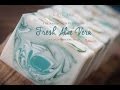 The Making and Cutting of Fresh Aloe Vera Cold Process Soap