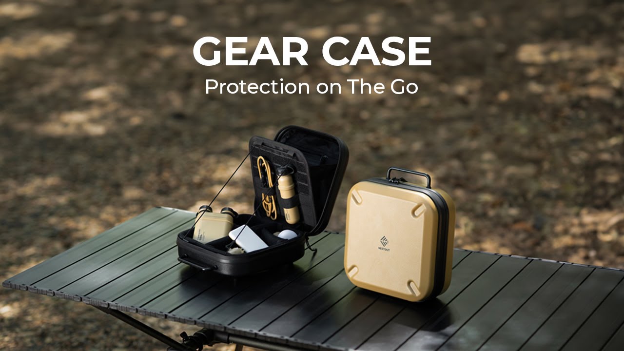 Mini Storage Hard Shell NESTOUT | Small Lightweight Hard Shell Storage for Travel & Tech - YouTube