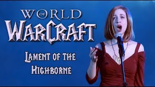 World of Warcraft - "Lament of the Highborne" - Video Games Live (VGL) - Vocals by Jillian Aversa screenshot 5