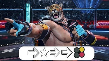 Tekken 8 | king instant shining wizard | GUIDE for newbies | раннинг захват с места для новичков