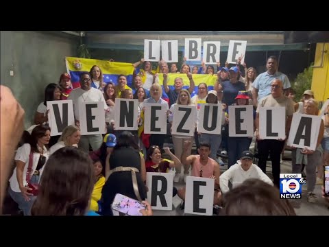 South Florida leaders demand action amid controversy over Venezuelan election results