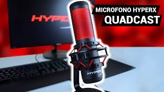 El mejor micrófono para STREAM | Hyperx QuadCast