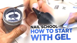 Nail School | Beginner's Guide on How to Start Using Hard Gel - #VerticalVideo