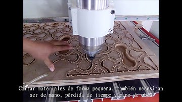 1325 cnc router with Pressure roller