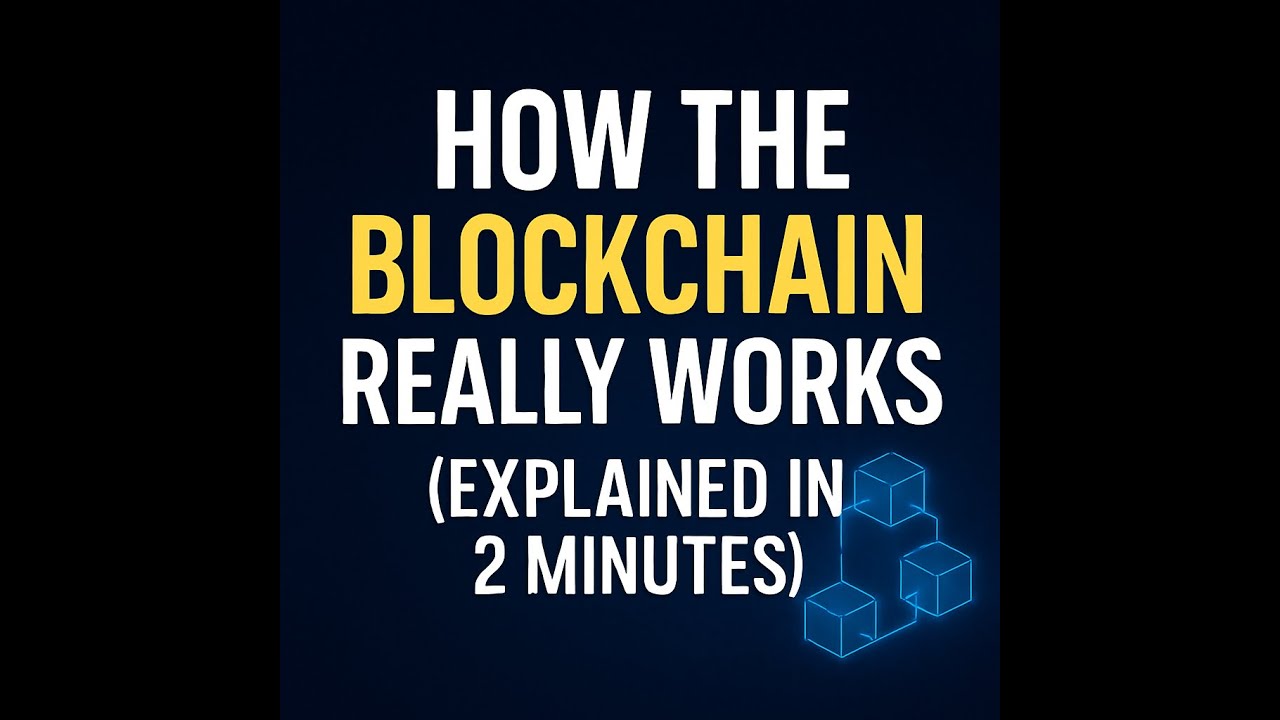 “How the Blockchain REALLY Works (Explained in 2 Minutes) - YouTube