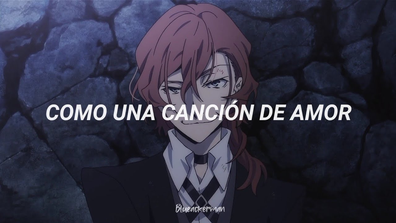 Chuuya te amo como una canción de amor 🛐