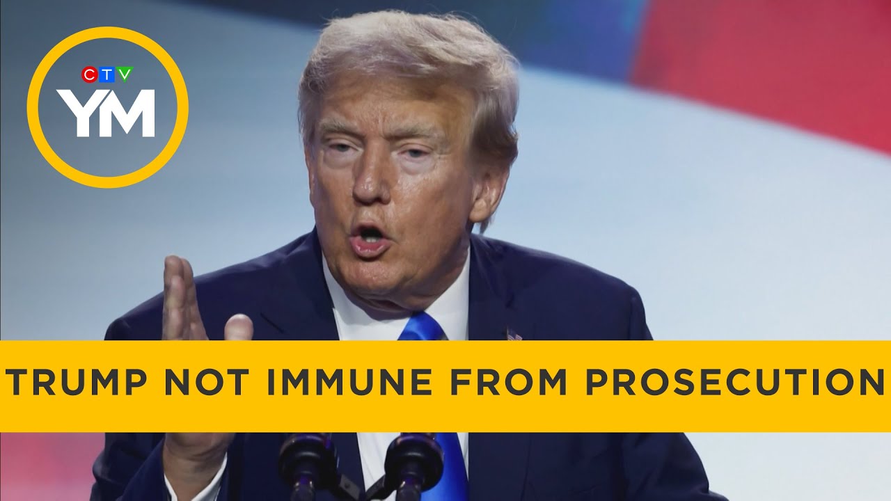 Donald Trump Not Immune From Prosecution Your Morning YouTube donald-trump-not-immune-from-prosecution-your-morning-youtube