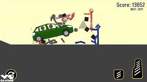 Ragdoll Destroy: Stickman - Trailer Game ( #Part 9)