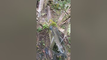 Cối giã gạo bằng sức nước của dân tộc vùng cao Tây Bắc