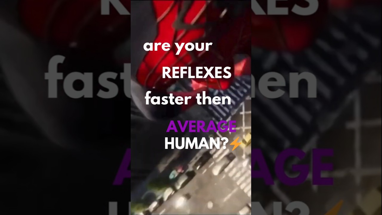 🕷️ Can You Beat 251ms?🕸️ Spider-Man Reflex Challenge!