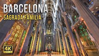 La Sagrada Família vue de l’intérieur | Visite complète intérieur & extérieur | Barcelona Walking…