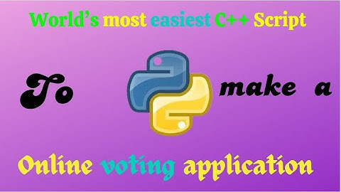 C++ Script to make a Voting Application #C++ #Programmer_Mask