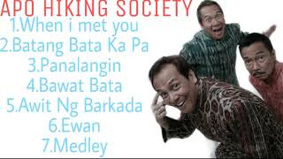 Apo Hiking Society Best Playlist Collection Ever