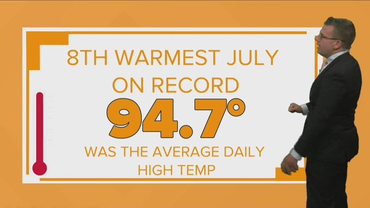 FOX54 Weather Forecast Monday August 1, 2022