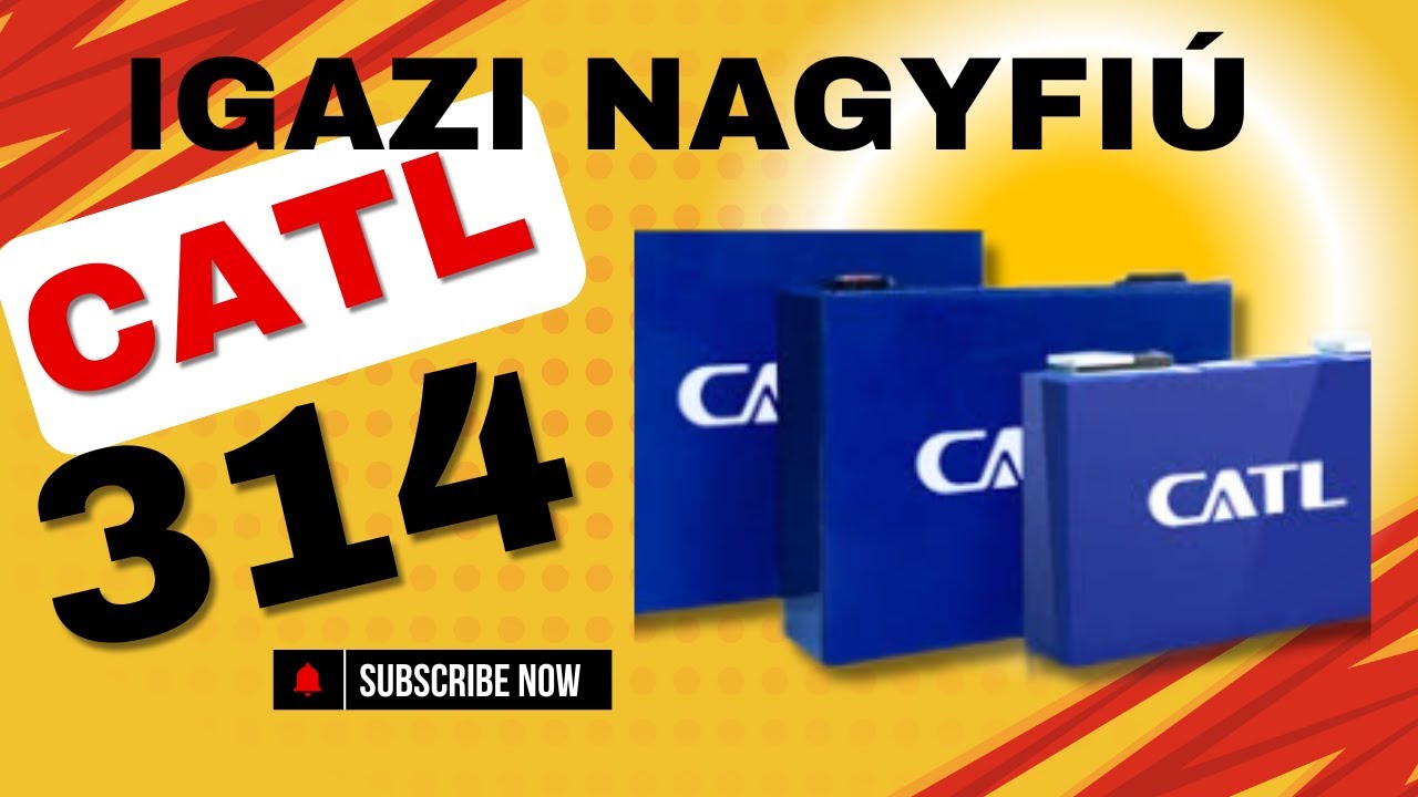CATL 314, Hakadibattery.com, 314ah, Ebben van teljestmény (English subtitle) 