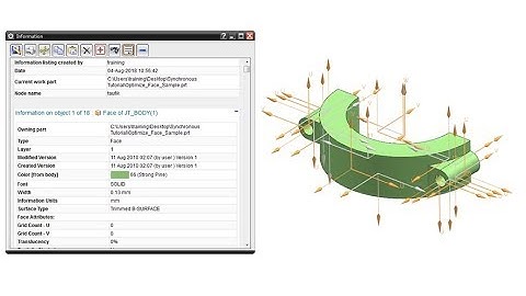 NX CAD :  Optimize Face